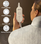 Neck & Shoulders Heating Wrap Lava, Mist Gray-2
