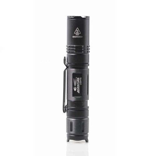 AL10 700 Lumens Rechargeable Flashlight – Ultra-Bright, USB Rechargeable, Waterproof Tactical Design for Outdoor, Emergency, and Everyday Use