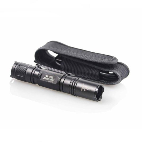 AL10 700 Lumens Rechargeable Flashlight – Ultra-Bright, USB Rechargeable, Waterproof Tactical Design for Outdoor, Emergency, and Everyday Use