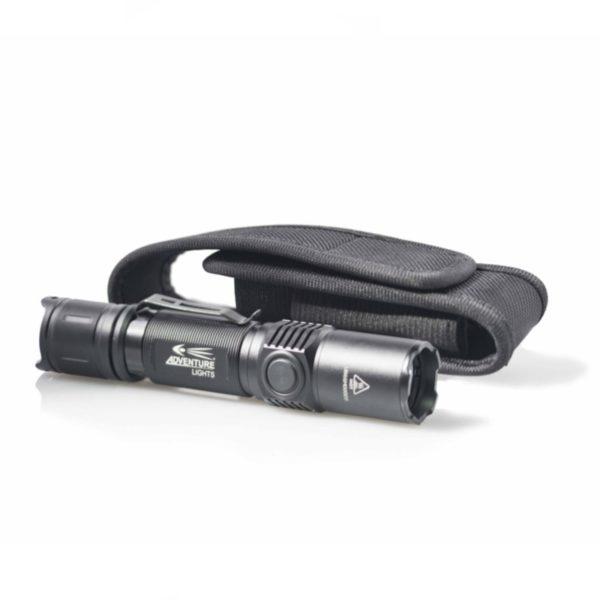 AL20R 1180 Lumens Rechargeable Flashlight – Ultra-Bright, Waterproof, Multi-Mode USB Power Bank Flashlight with SOS/Strobe, 245m Range & Impact Resistance