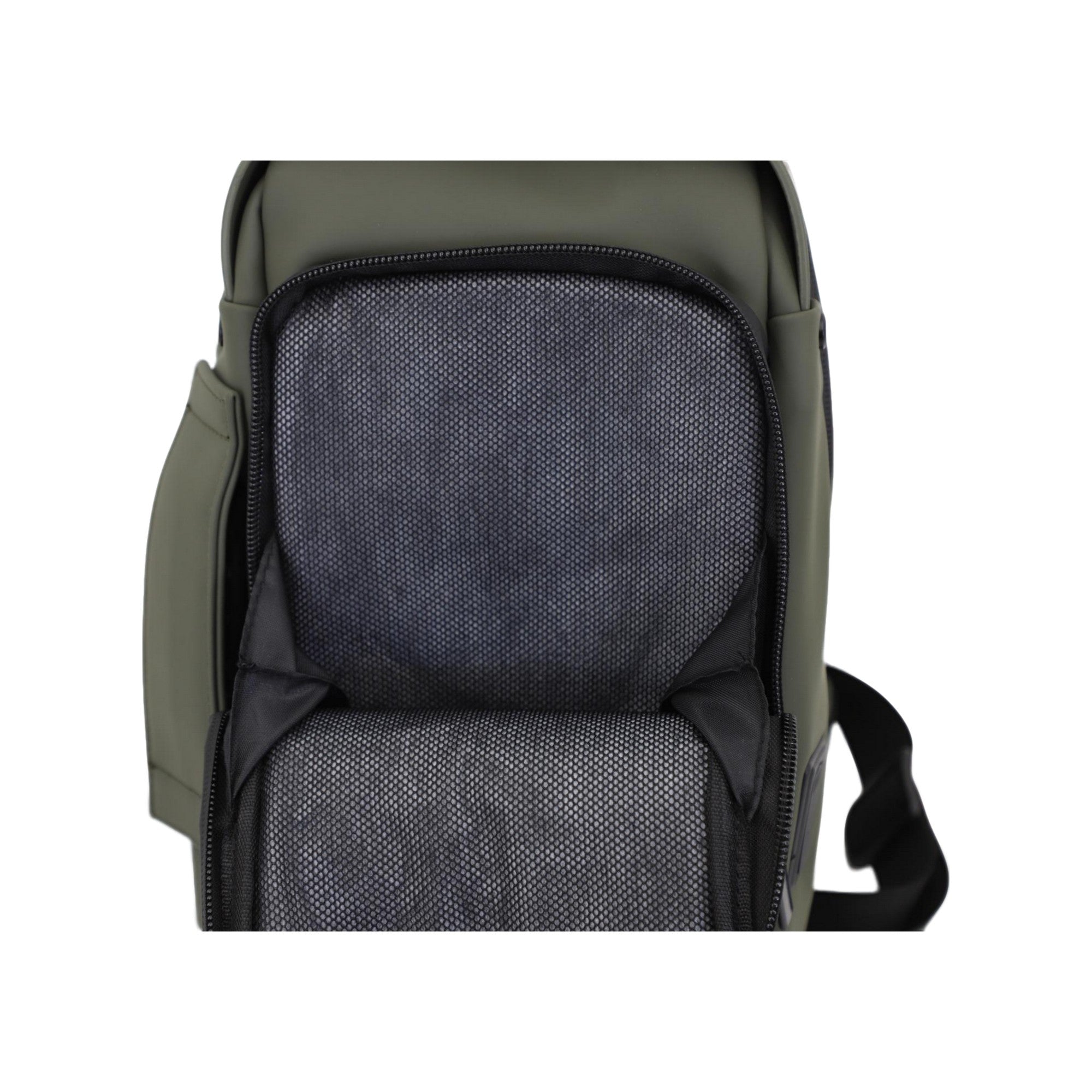 FireBar Labs Smell Proof Executive Tech Cross Body w/USB-C Fast Charge Port - Hidden Lock