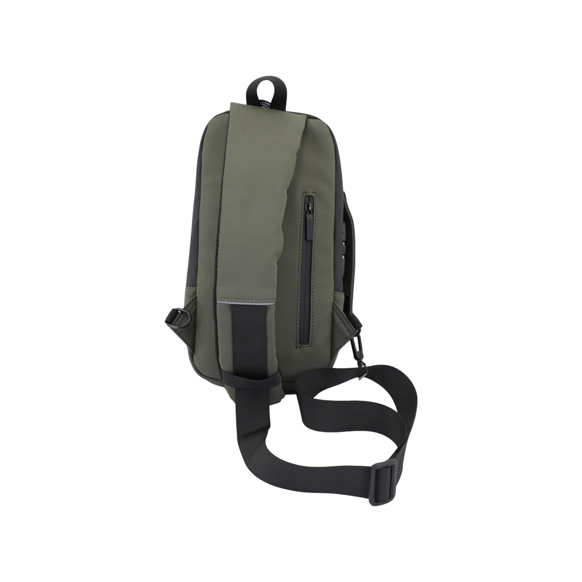 FireBar Labs Smell Proof Executive Tech Cross Body w/USB-C Fast Charge Port - Hidden Lock