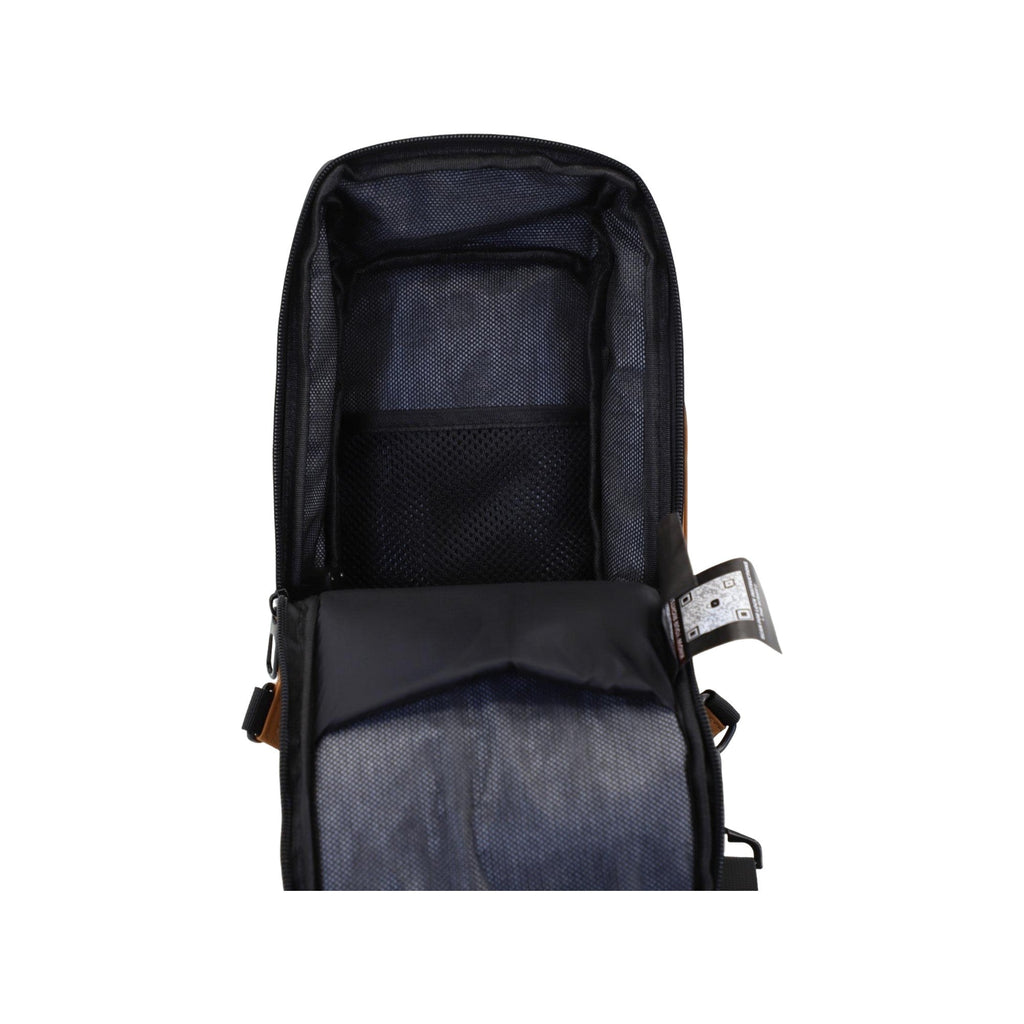 FireBar Labs Smell Proof Executive Tech Cross Body w/USB-C Fast Charge Port - Hidden Lock
