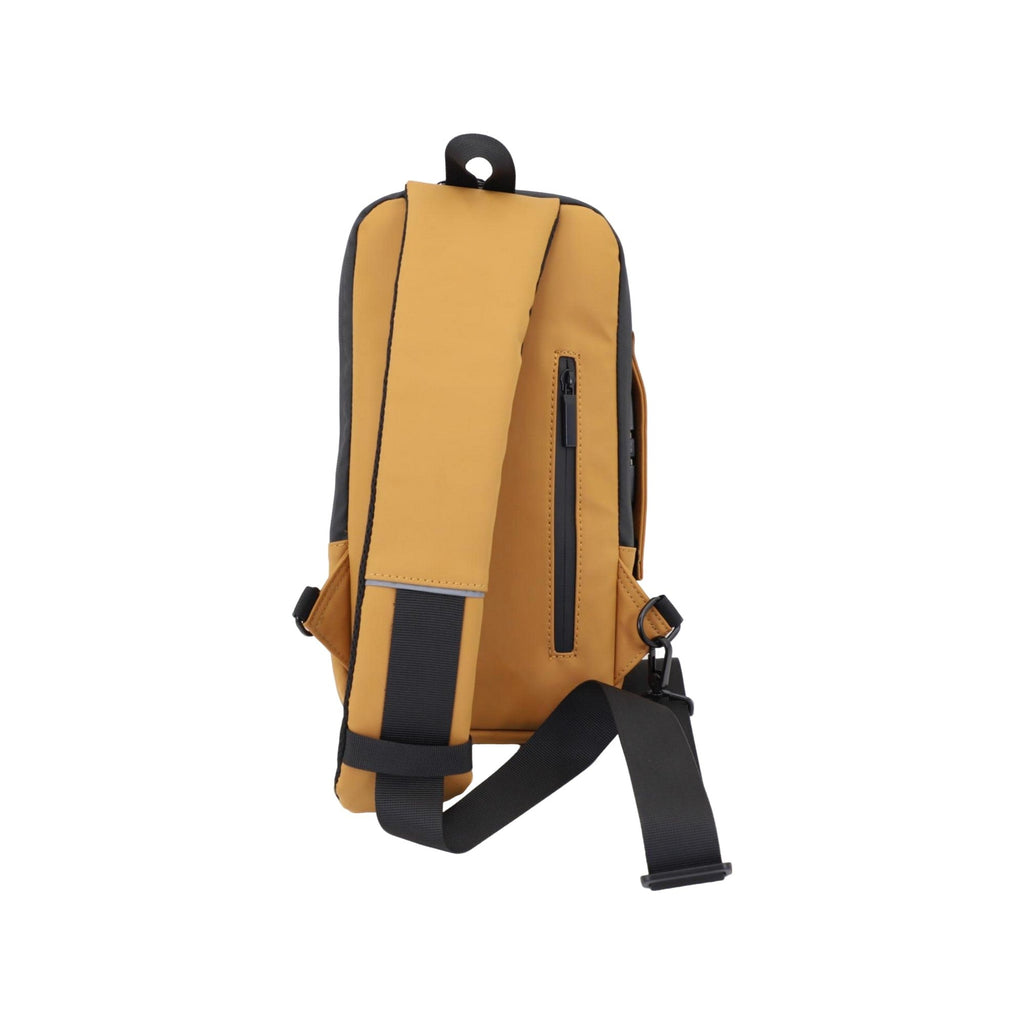 FireBar Labs Smell Proof Executive Tech Cross Body w/USB-C Fast Charge Port - Hidden Lock