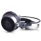 STEVVEX N43 Stereo Gaming Headset 7.1 Virtual Surround Bass Gaming Earphone Headphone with Mic LED Light for Computer PC Gamer (N43)