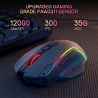 Redragon M810 MAX Wireless RGB Gaming Mouse