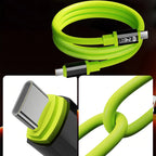 240W Type-C Fast Charging Cable with Power Display