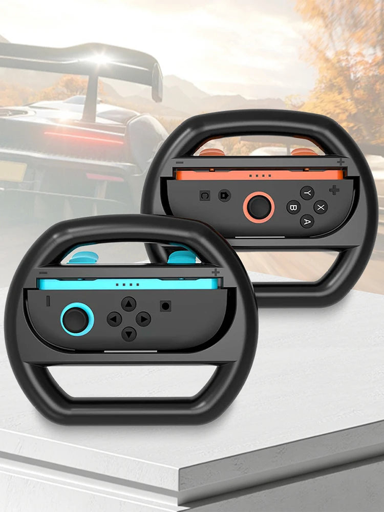 Racing Steering Wheel Set for Switch 2 (2PCS)