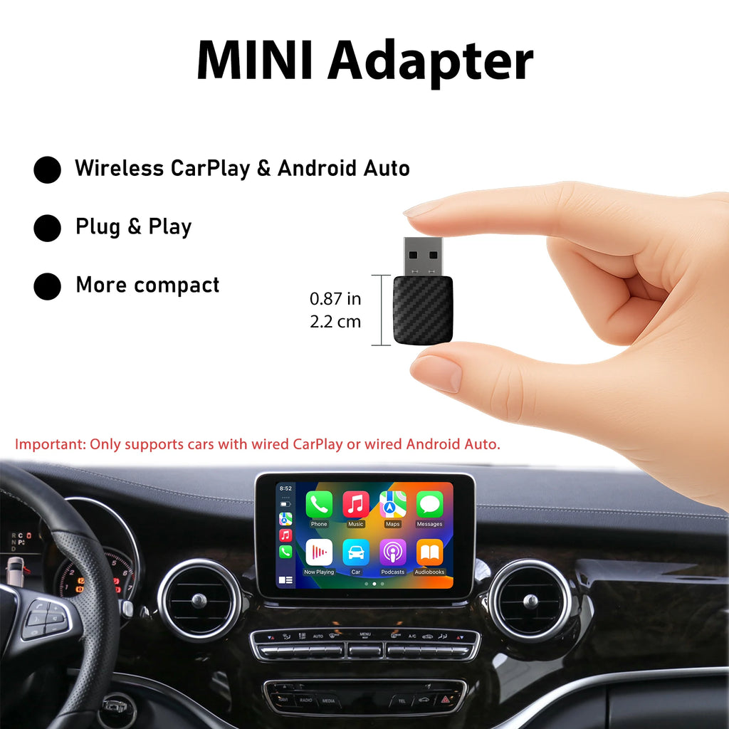 Wireless CarPlay & Android Auto Adapter