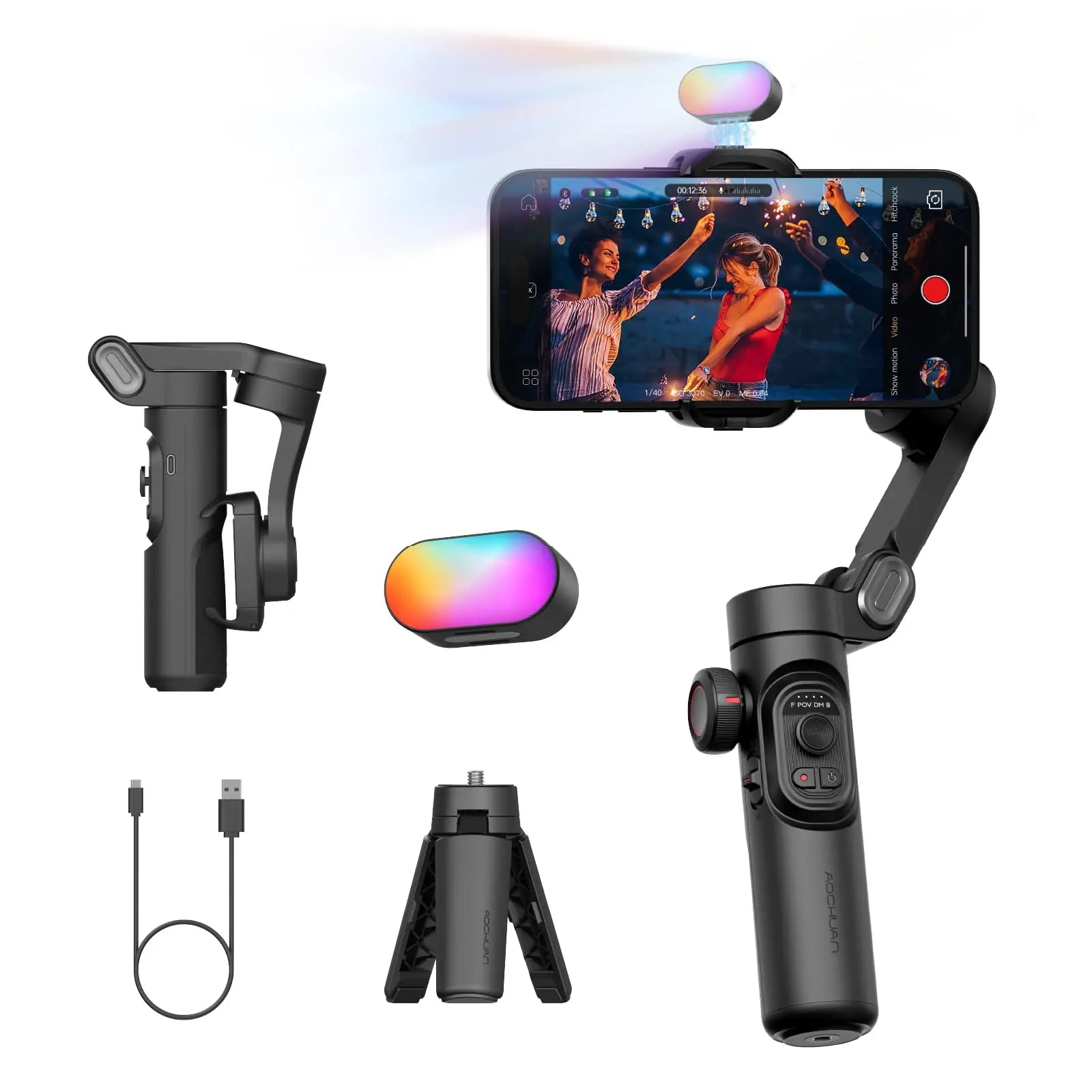 AOCHUAN XE 3-Axis Smartphone Gimbal Stabilizer