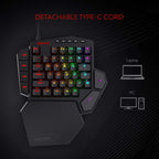 Redragon K585 One-Handed RGB Gaming Keypad