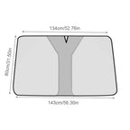 UV Reflective Car Windshield Sunshade