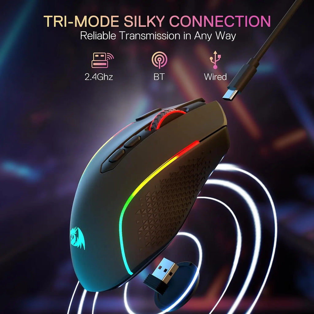 Redragon M810 MAX Wireless RGB Gaming Mouse