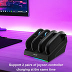 4-in-1 RGB Charging Dock for Switch 2