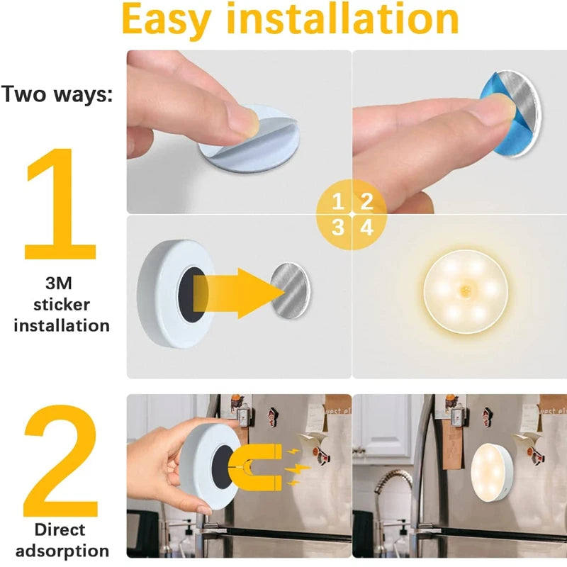Rechargeable LED Motion Sensor Night Light
