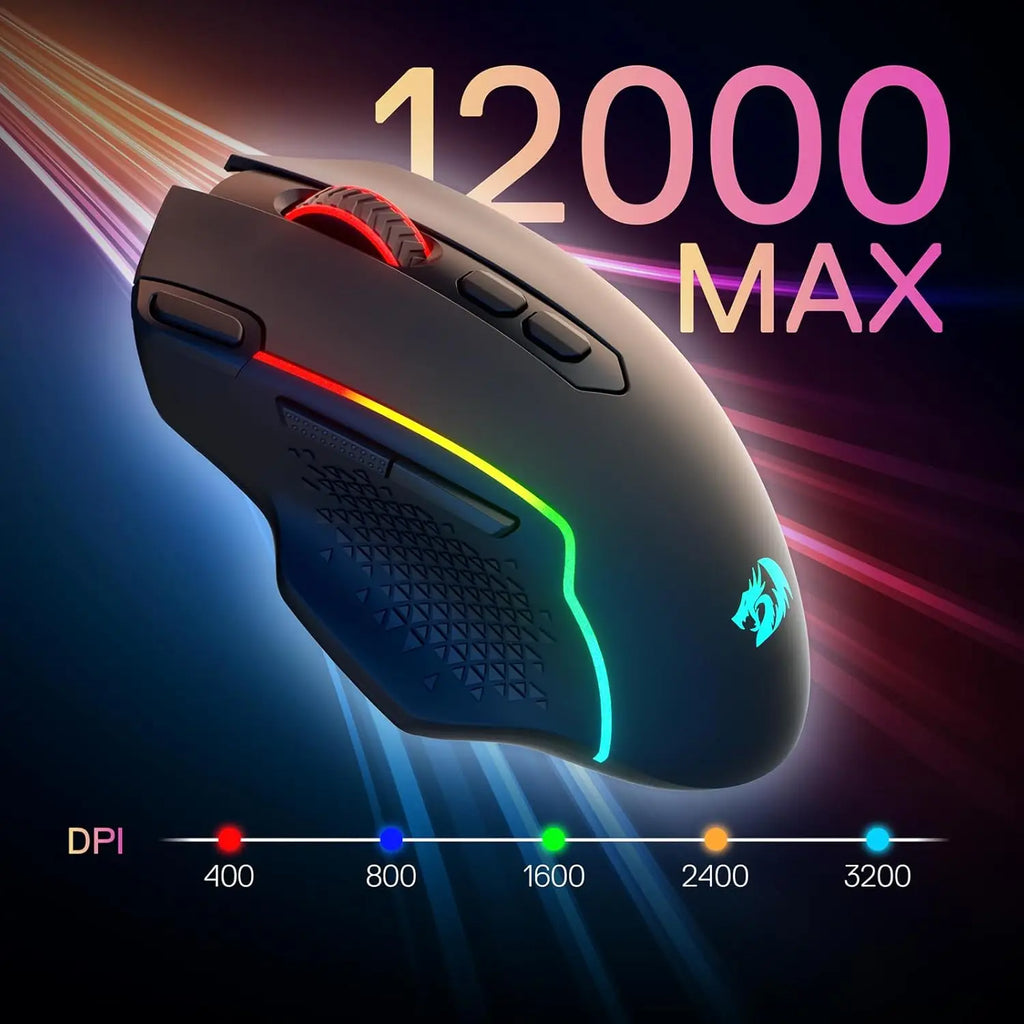 Redragon M810 MAX Wireless RGB Gaming Mouse