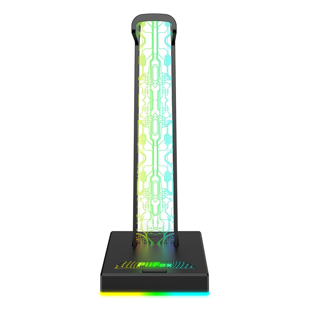 RGB Headphone Stand with 10 Lighting Modes