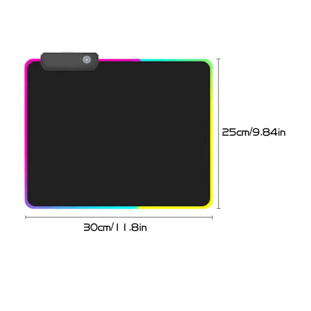 RGB LED Gaming Mouse Pad (8 Modes)
