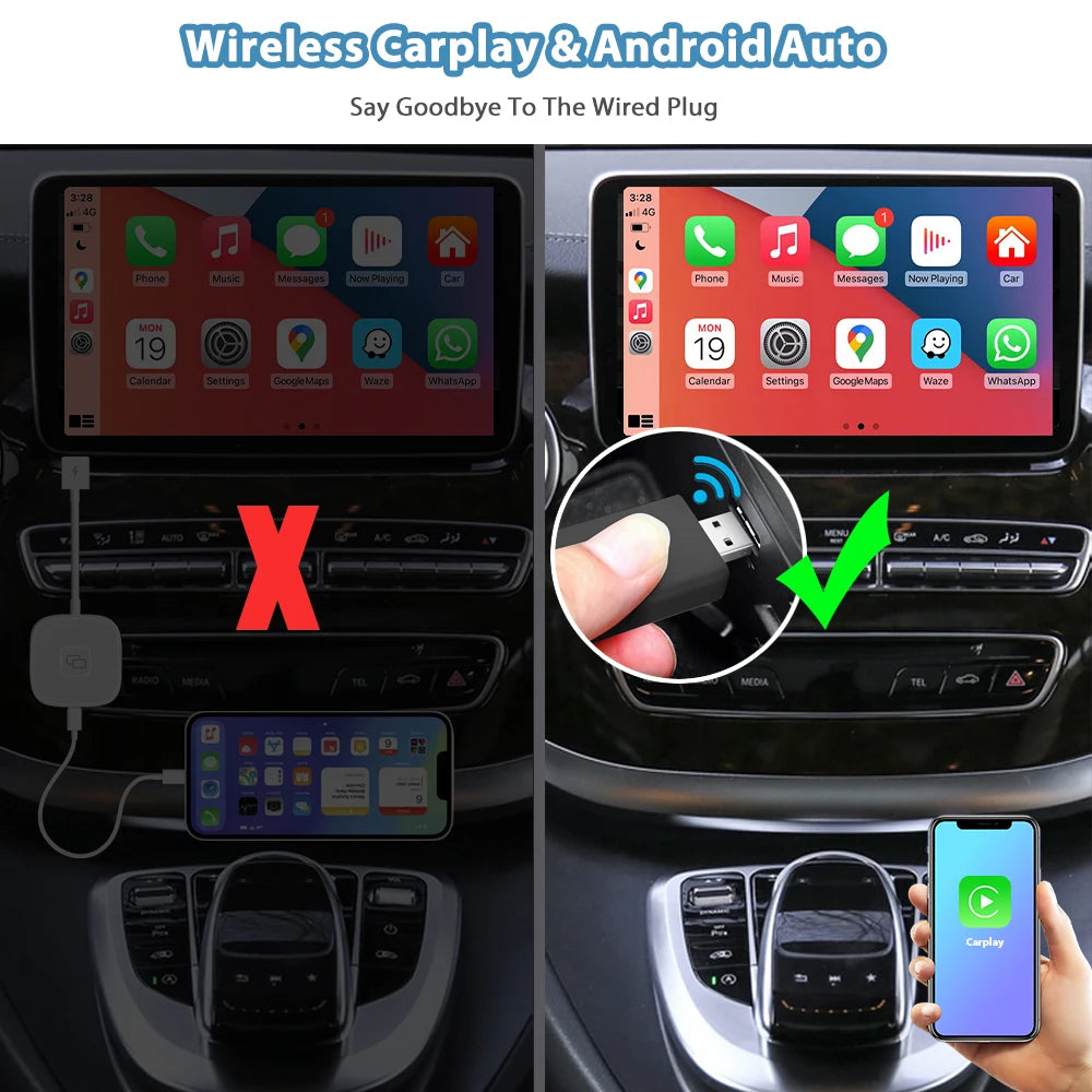 Wireless CarPlay & Android Auto Adapter