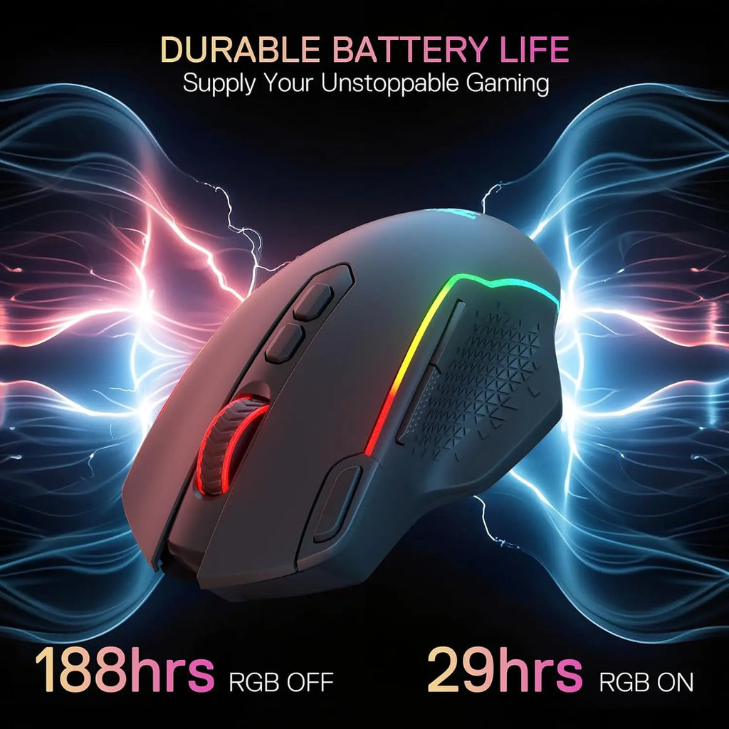 Redragon M810 MAX Wireless RGB Gaming Mouse