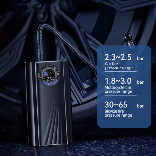 12V Portable Tire Inflator Air Compressor