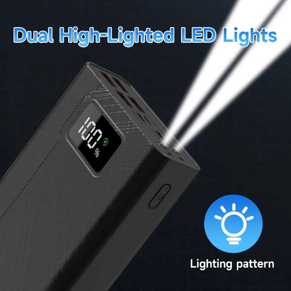 40000mAh Fast Charging Power Bank (4 USB)