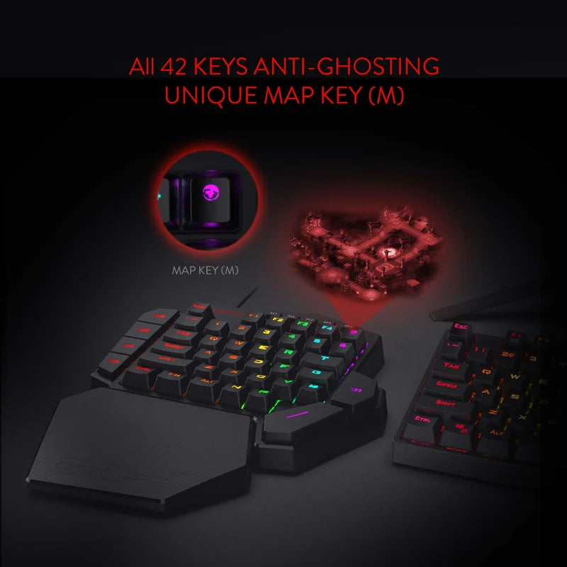 Redragon K585 One-Handed RGB Gaming Keypad