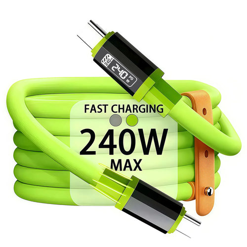 240W Type-C Fast Charging Cable with Power Display