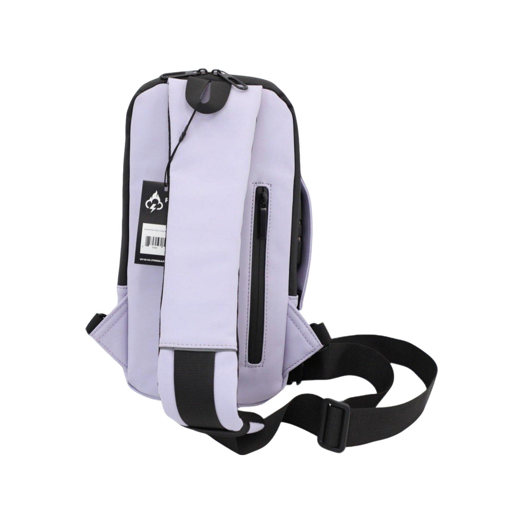 FireBar Labs Smell Proof Executive Tech Cross Body w/USB-C Fast Charge Port - Hidden Lock