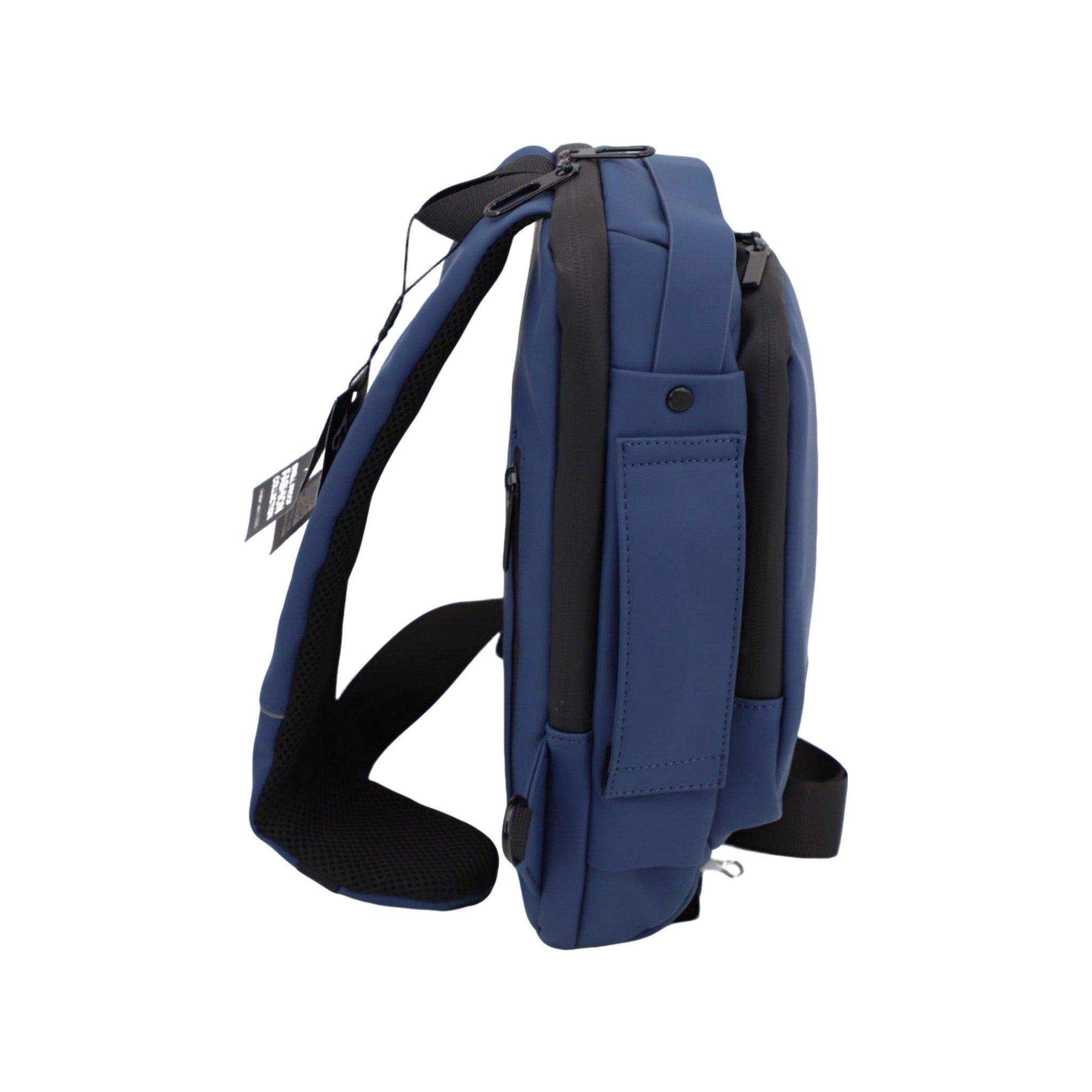 FireBar Labs Smell Proof Executive Tech Cross Body w/USB-C Fast Charge Port - Hidden Lock