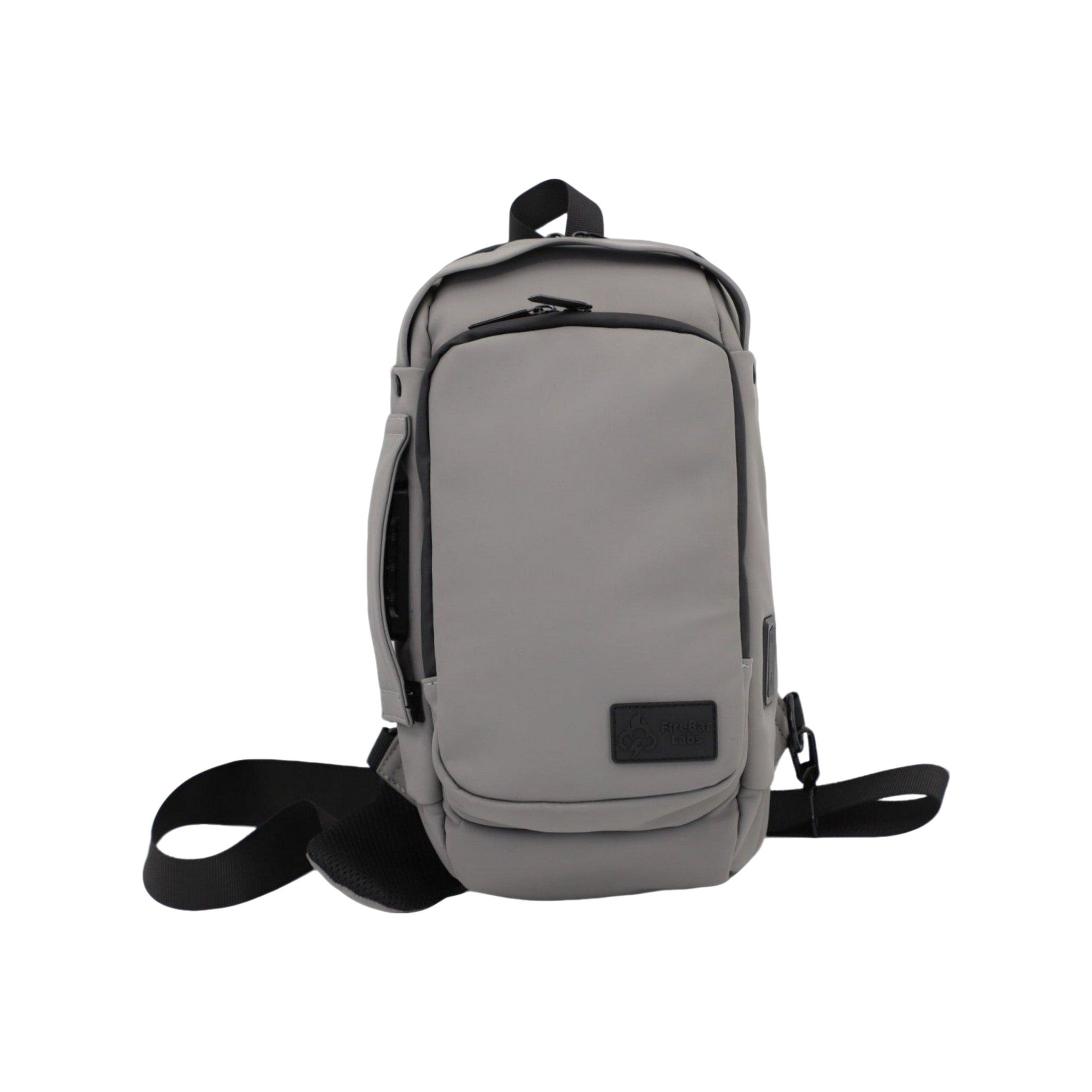 FireBar Labs Smell Proof Executive Tech Cross Body w/USB-C Fast Charge Port - Hidden Lock