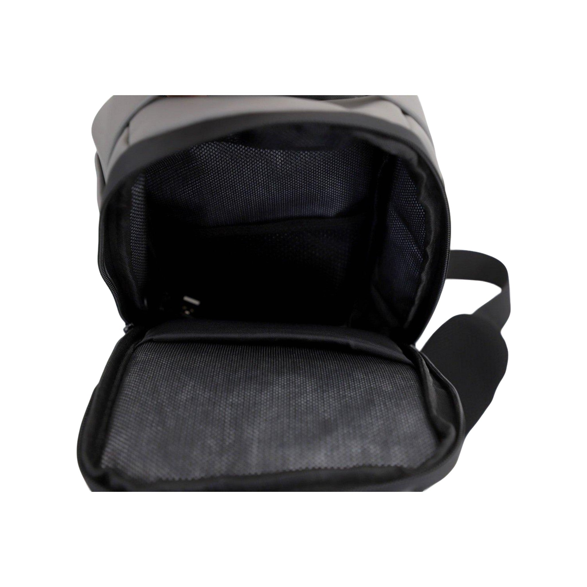FireBar Labs Smell Proof Executive Tech Cross Body w/USB-C Fast Charge Port - Hidden Lock