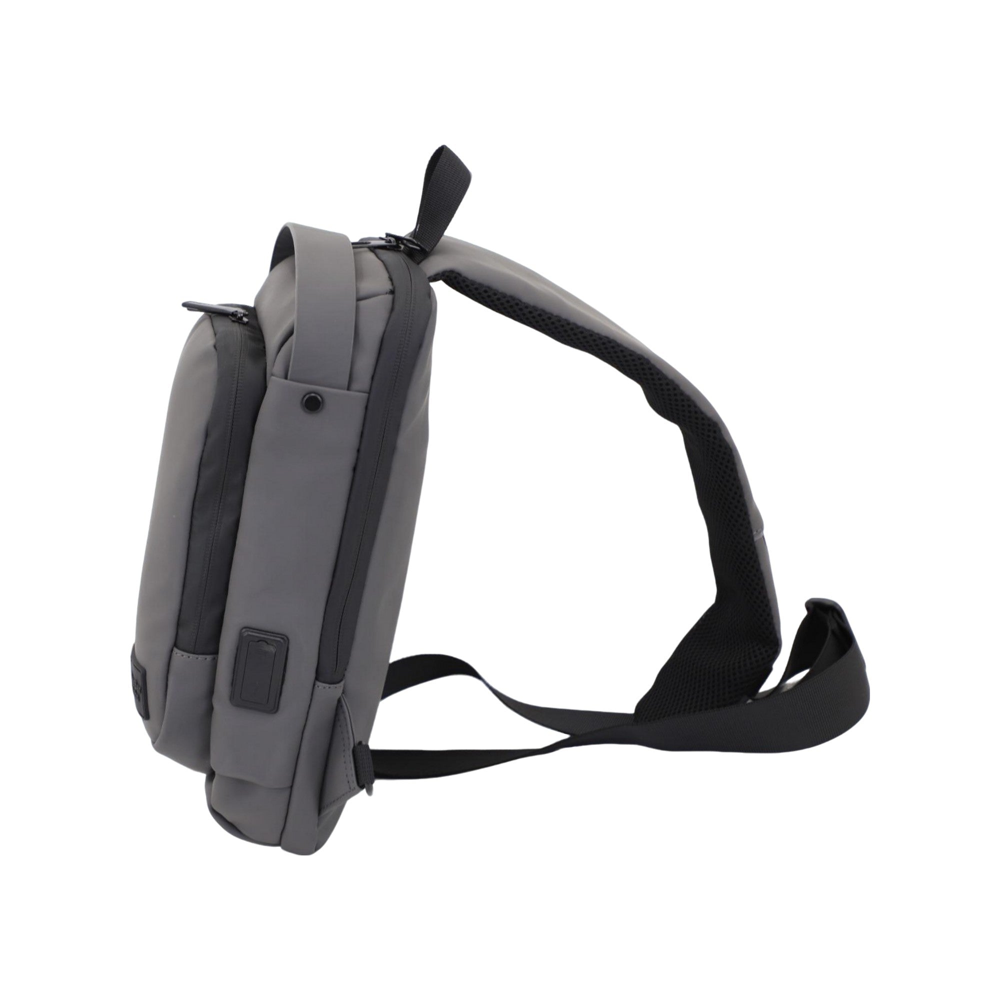 FireBar Labs Smell Proof Executive Tech Cross Body w/USB-C Fast Charge Port - Hidden Lock