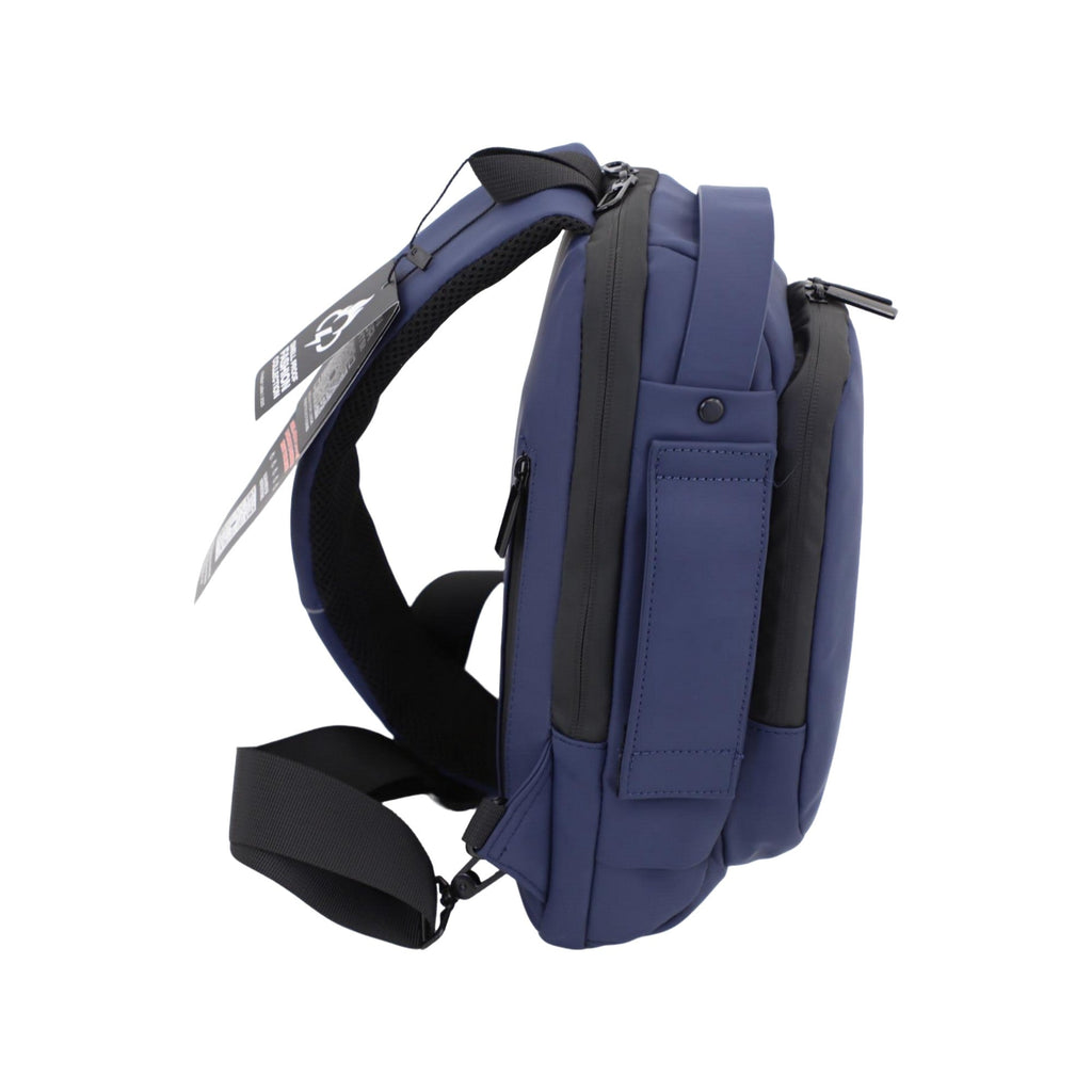 FireBar Labs Smell Proof Executive Tech Cross Body w/USB-C Fast Charge Port - Hidden Lock