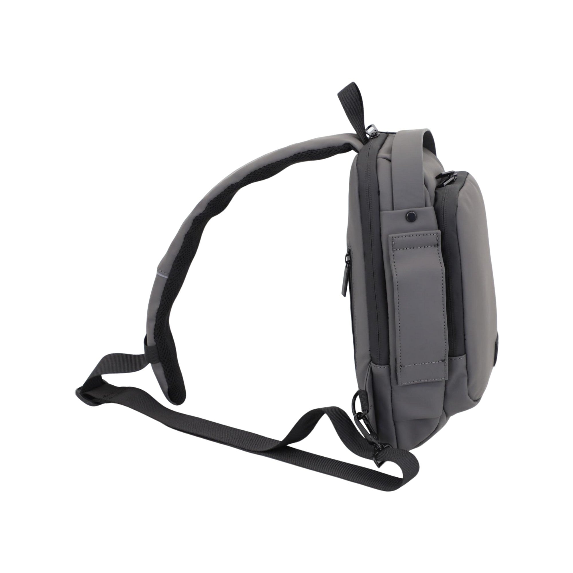 FireBar Labs Smell Proof Executive Tech Cross Body w/USB-C Fast Charge Port - Hidden Lock