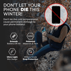 Apollo Series Thermal Phone Case - Extends Battery Life 3X