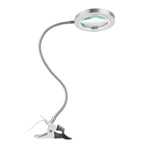Magnifier Nail Beauty Light Tattoo Clip Light USB Table Lamp Flexible LED Desk Lamp Student Book Lights Study Lamp Reading Light Decorative Table Lamp Cute Study Lamps for Bedroom Décor