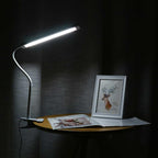 Magnifier Nail Beauty Light Tattoo Clip Light USB Table Lamp Flexible LED Desk Lamp Student Book Lights Study Lamp Reading Light Decorative Table Lamp Cute Study Lamps for Bedroom Décor