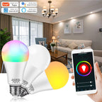 Tuya Smart LED Bulb RGB WiFi Light for Home & Office